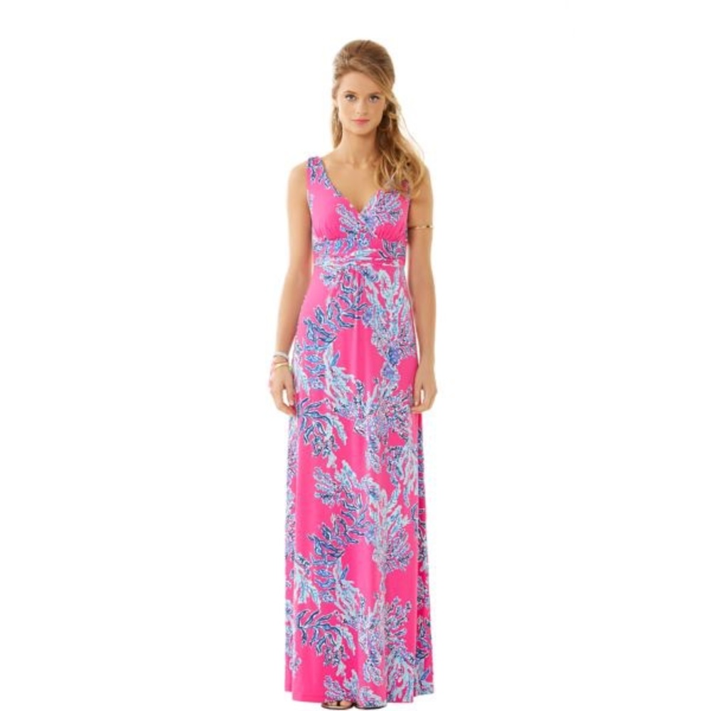Lilly Pulitzer Sloane Maxi Capri Pink Samba XL
